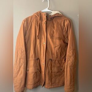 Garage hooded parka jacket Size M
